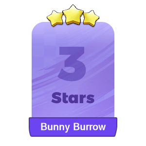 MMOJUGG Monopoly Go Bunny Burrow 3 Stars-S17-2 Details View of Item Function and Use